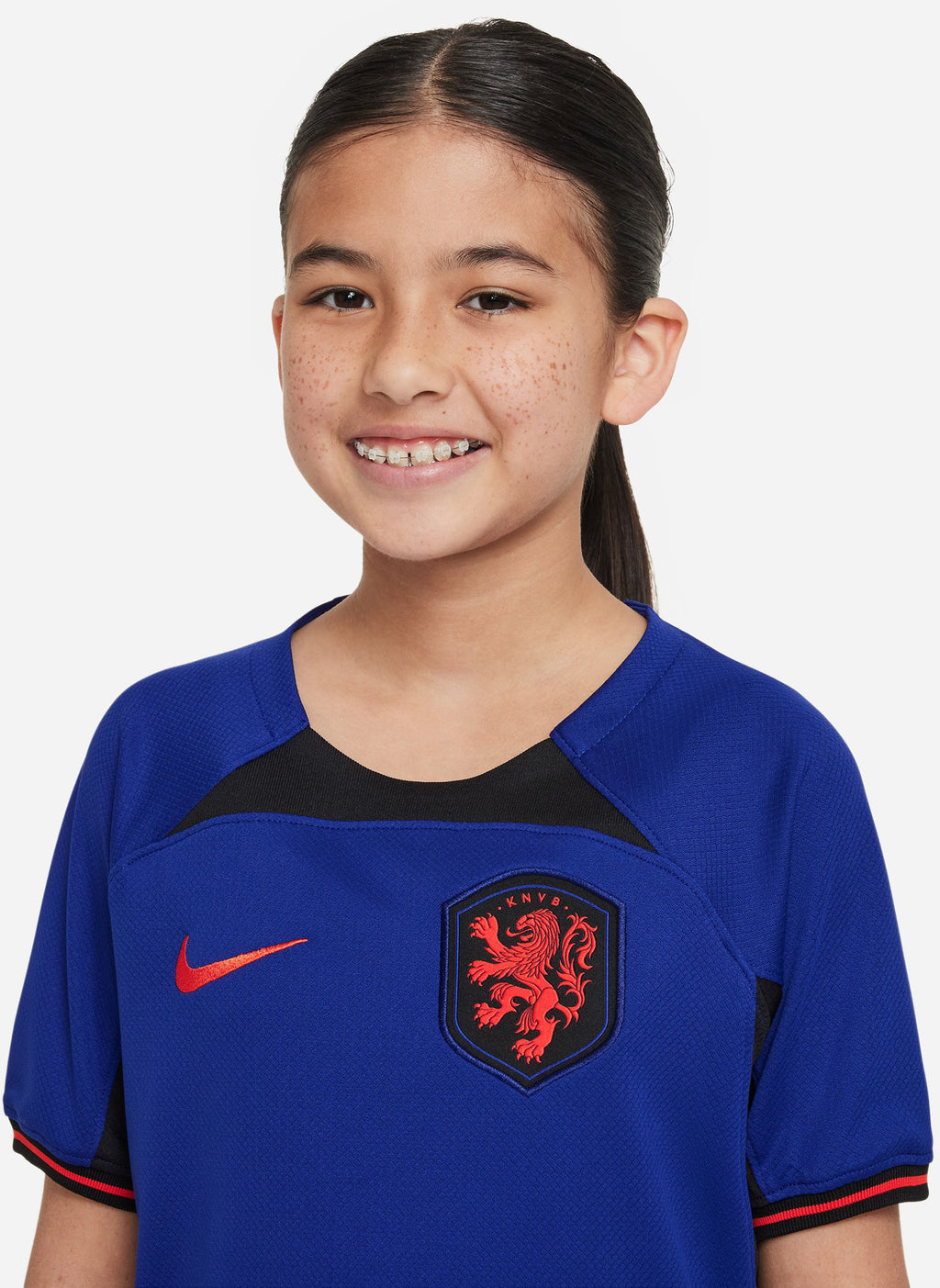Nederland Dri-FIT Stadium kids uitshirt 22/23