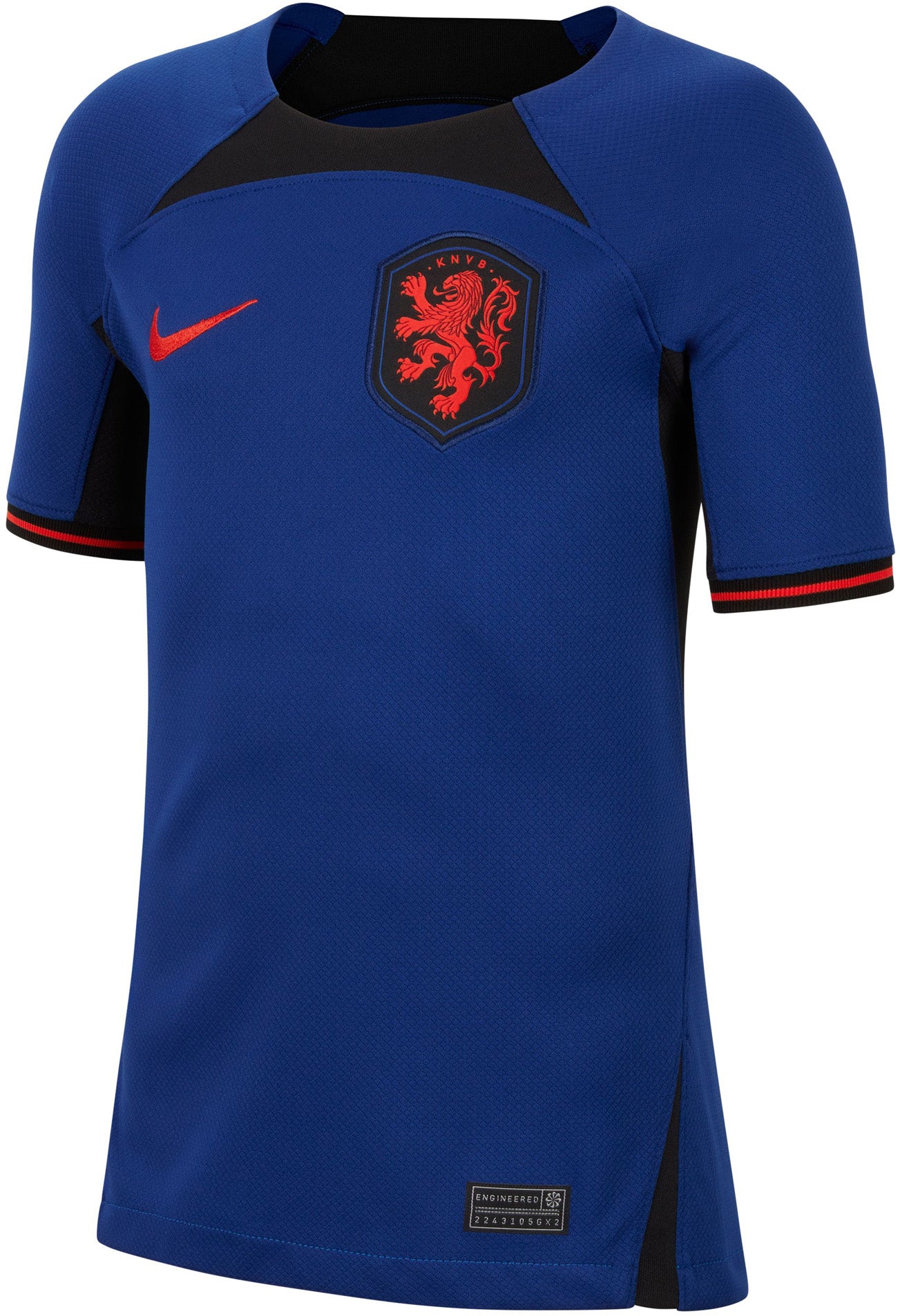 Nederland Dri-FIT Stadium kids uitshirt 22/23