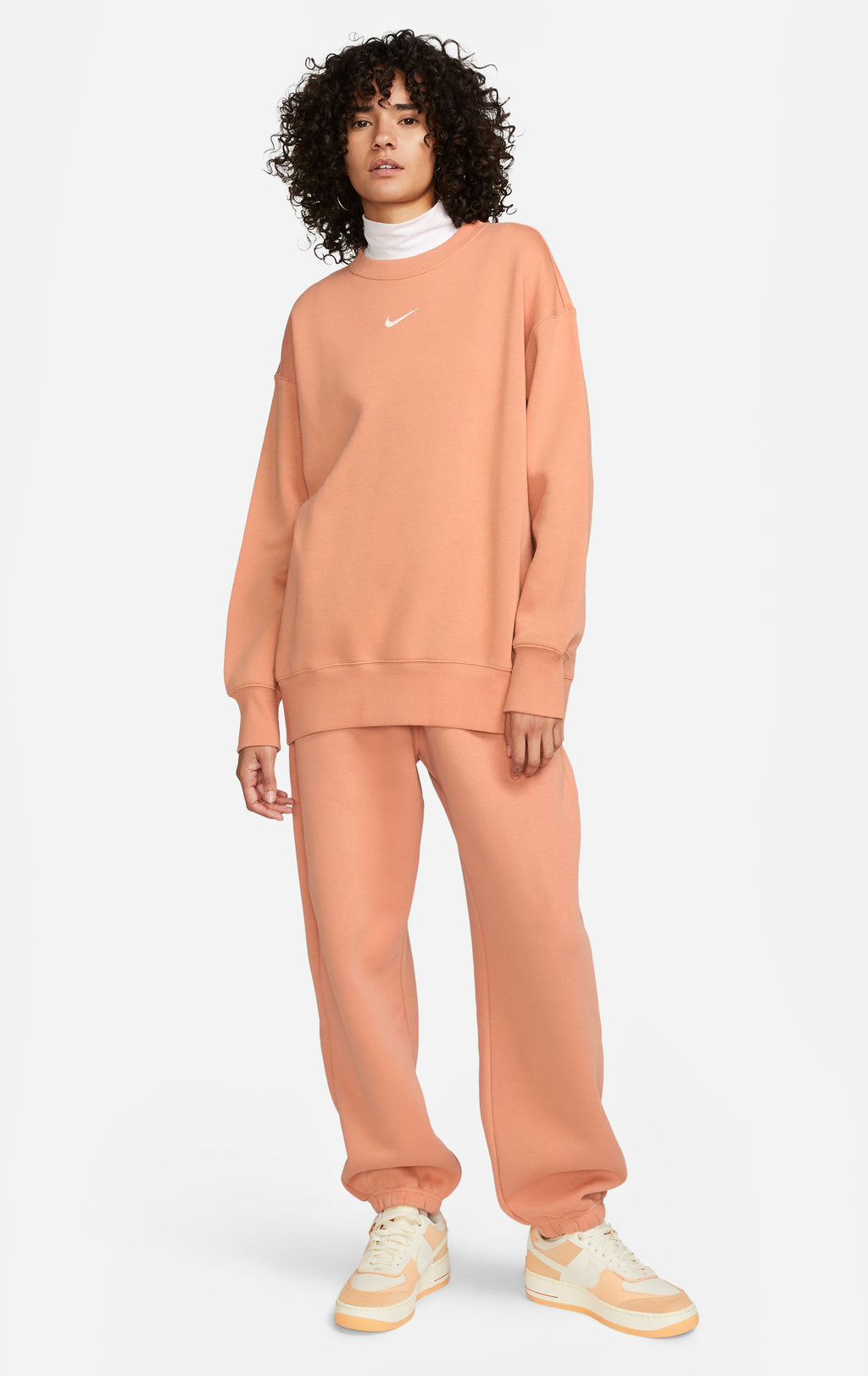 Sportswear Style Fleece sweatshirt