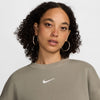 Sportswear Style Fleece sweatshirt
