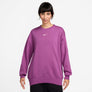 Sportswear Style Fleece sweatshirt