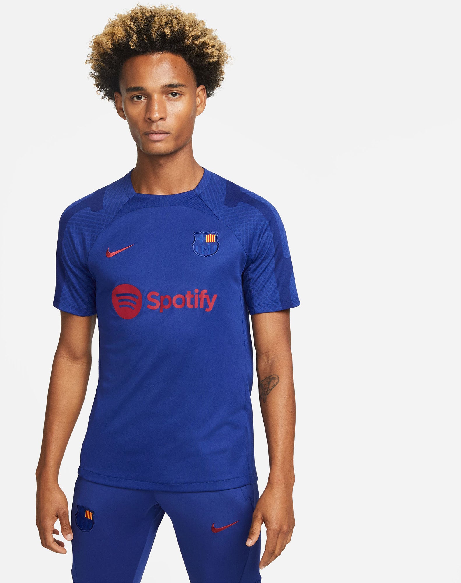 FC Barcelona Strike Dri-FIT voetbalshirt