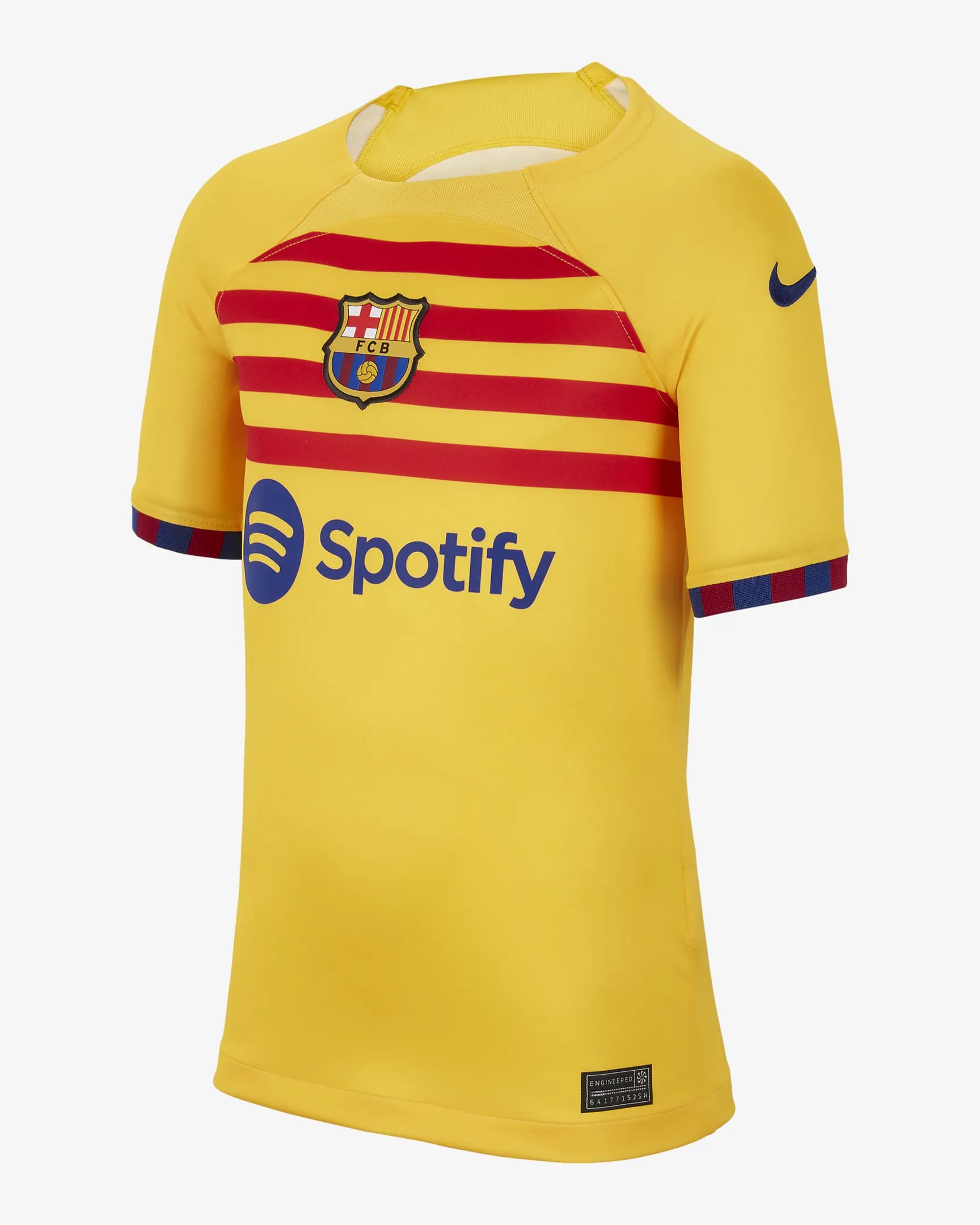 FC Barcelona 2023/24 Stadium Vierde t-shirt