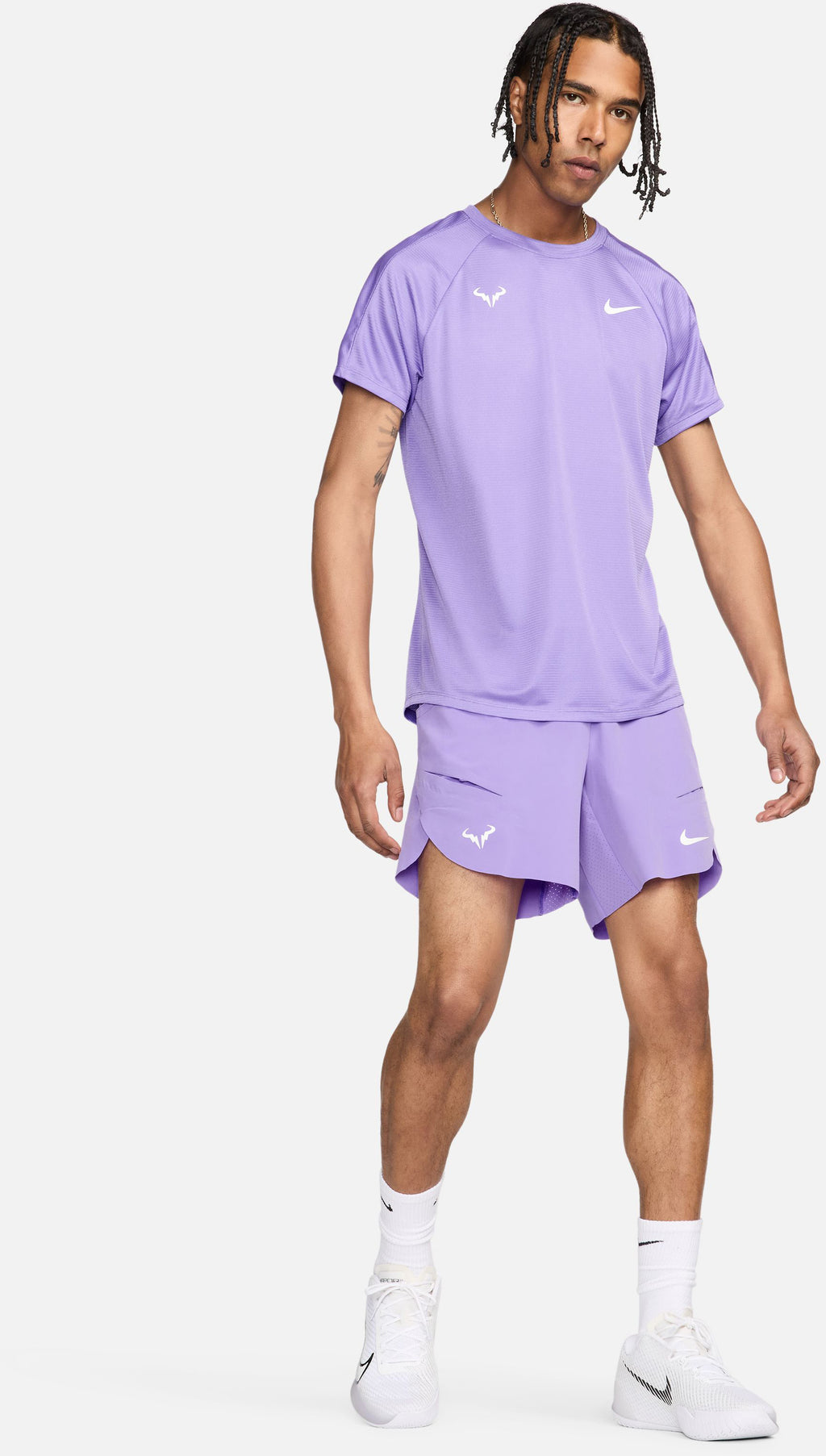 Rafael Nadal Rafa Challenger heren tennistop met korte mouwen