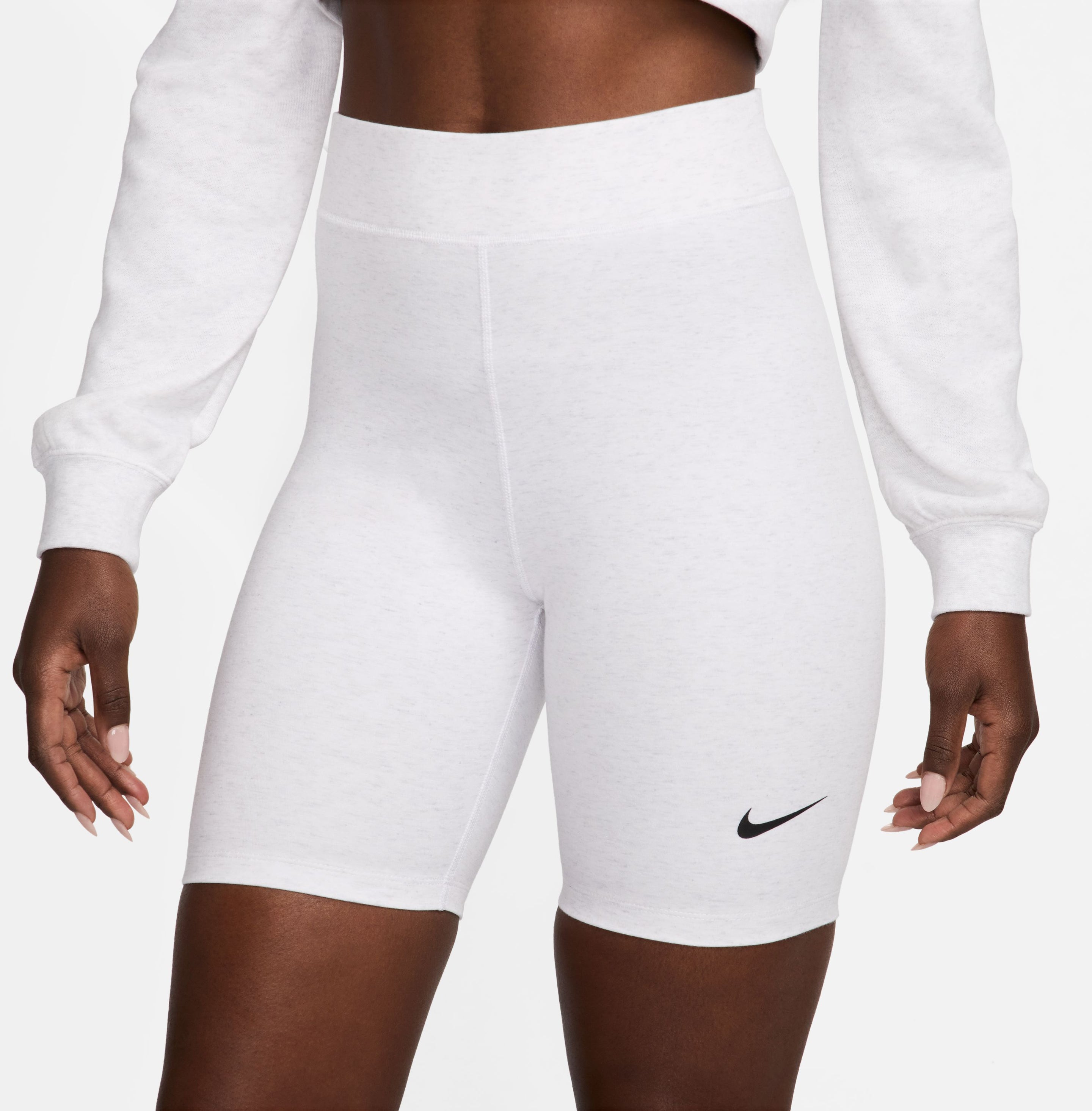 Classic High-Waisted 8" bikershort