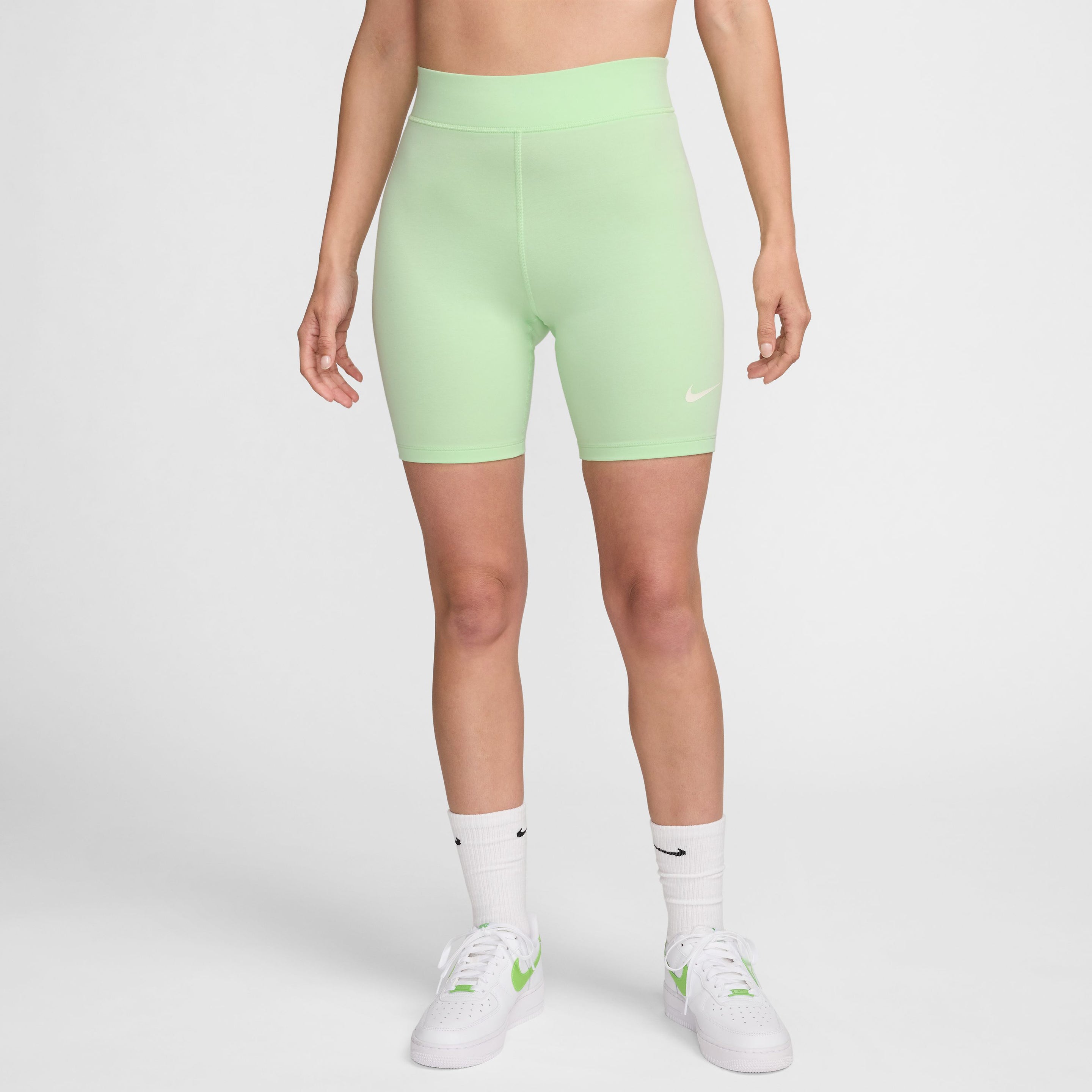 Classic High-Waisted 8" bikershort