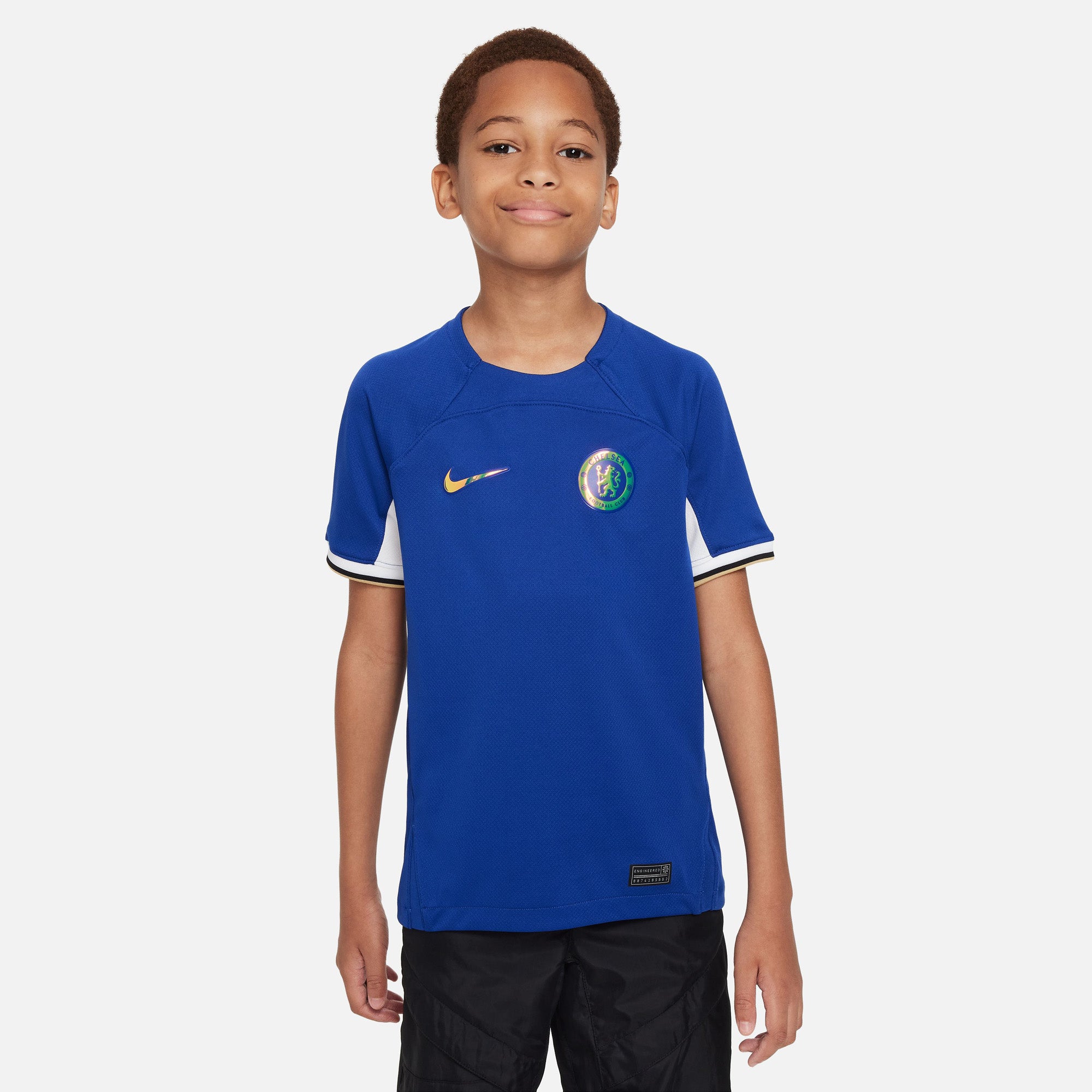 Chelsea FC 2023/24 Stadium kids thuisshirt