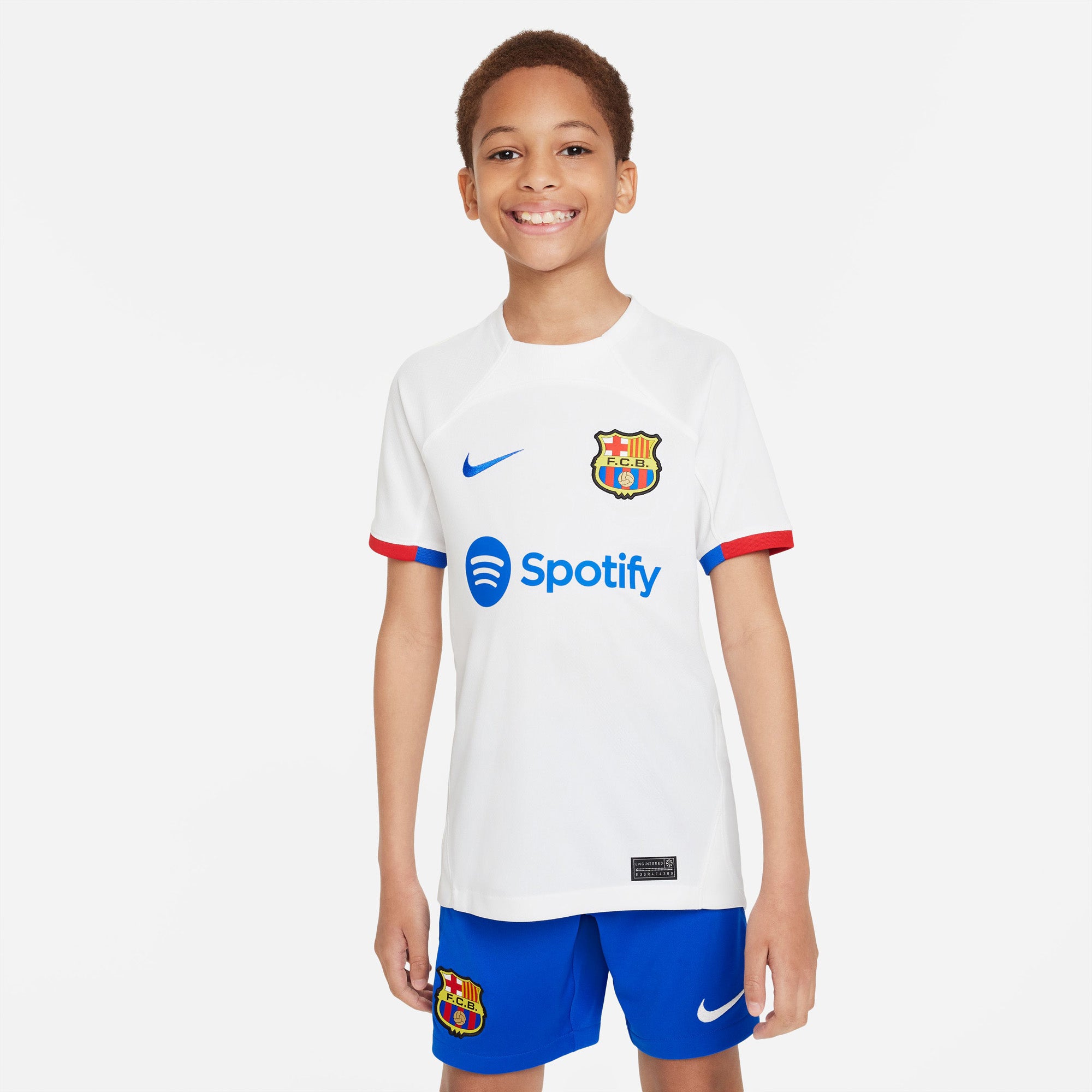 FC Barcelona 2023/24 Stadium kids uitshirt
