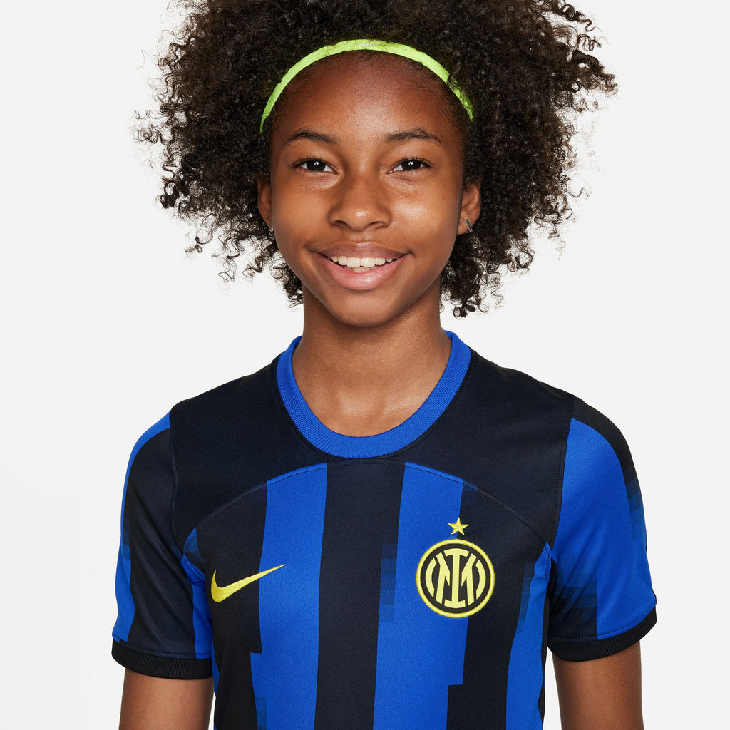 Inter Milan 2023/24 Stadium kids thuisshirt