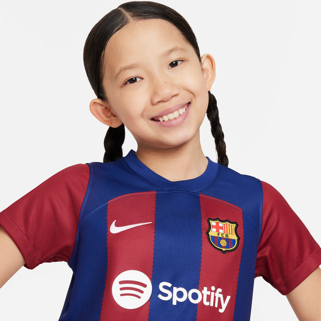 FC Barcelona 2023/24 Home kids set