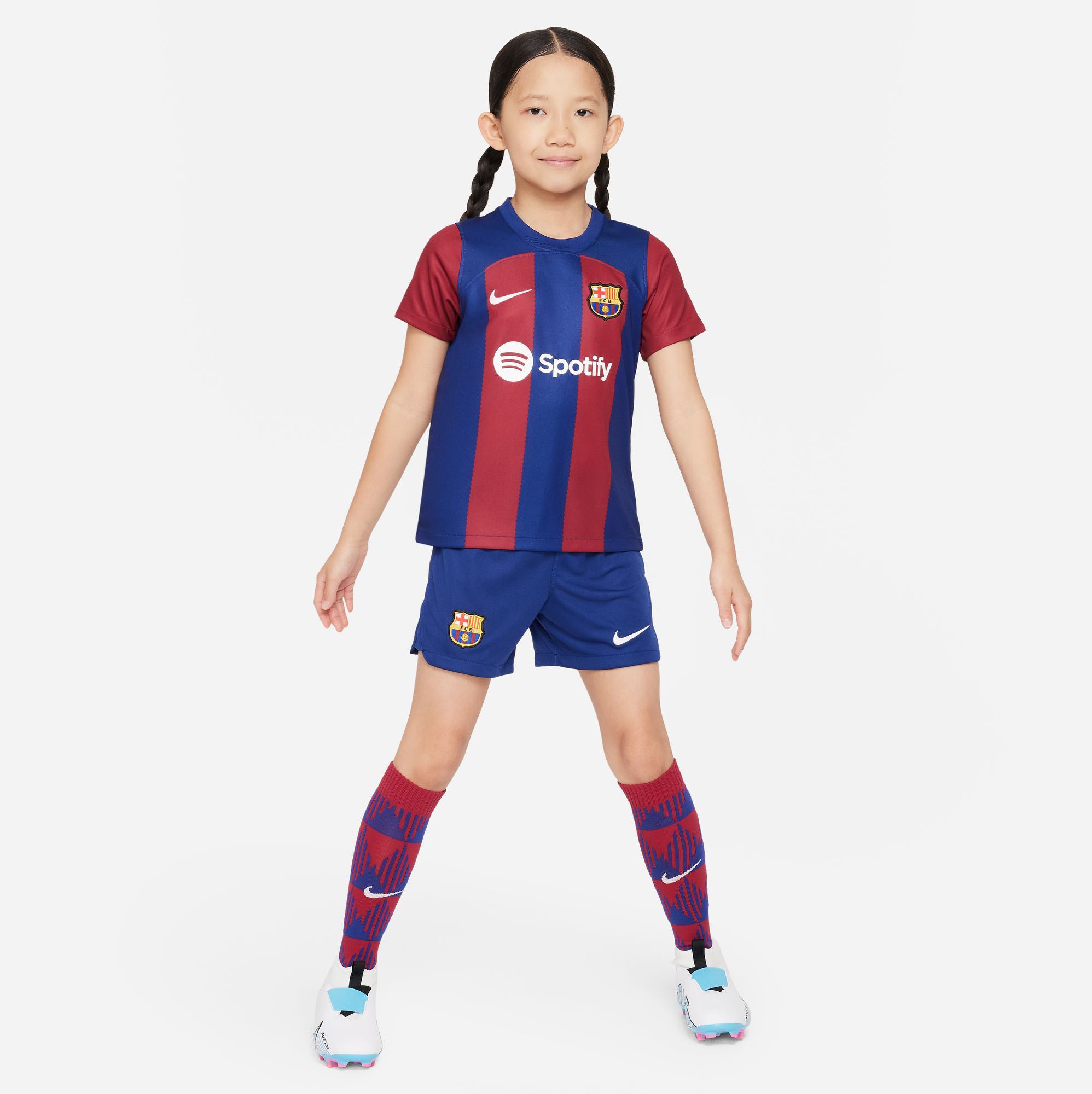 FC Barcelona 2023/24 Home kids set