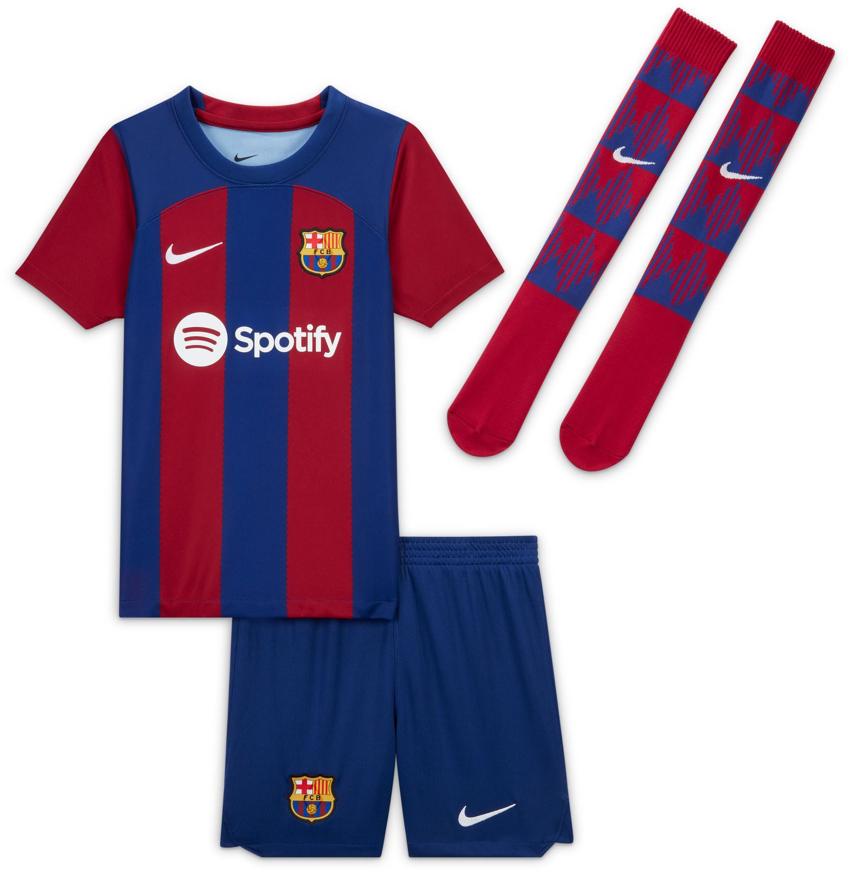FC Barcelona 2023/24 Home kids set