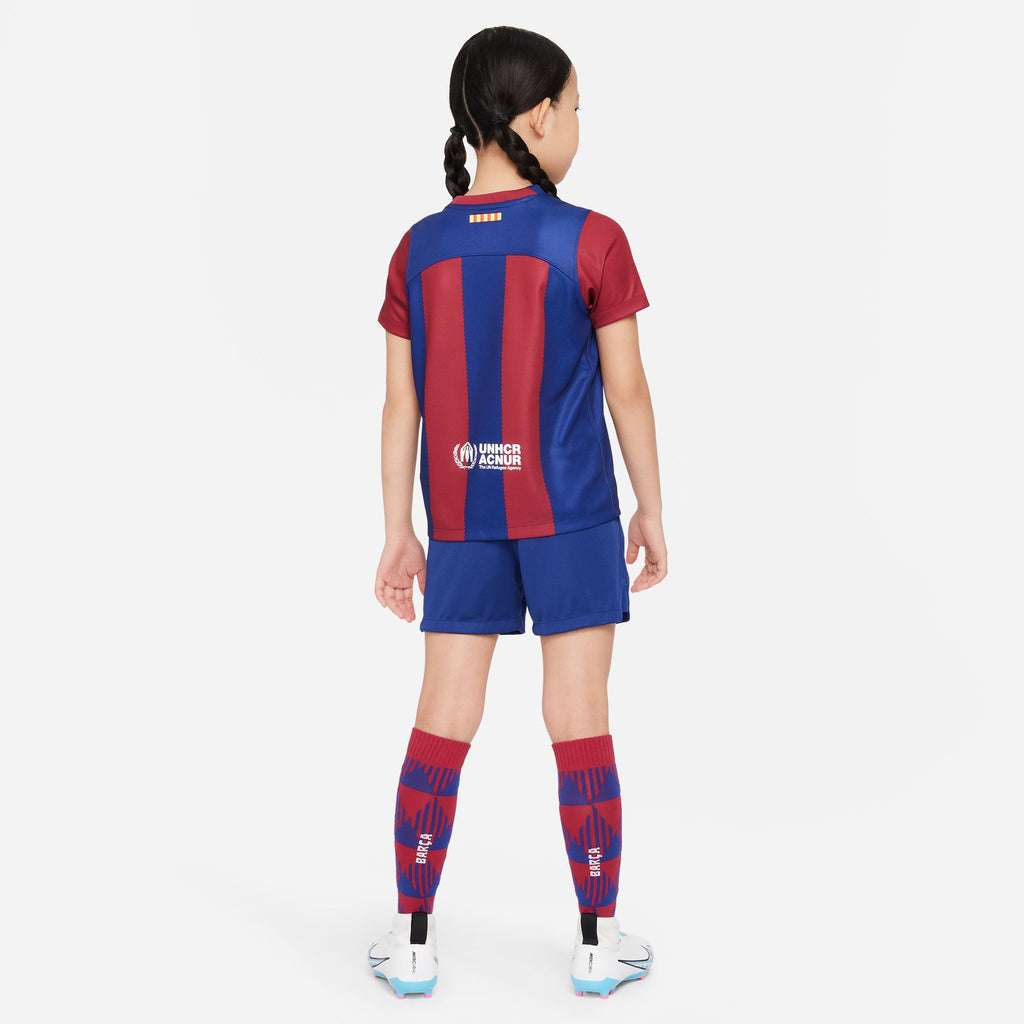 FC Barcelona 2023/24 Home kids set