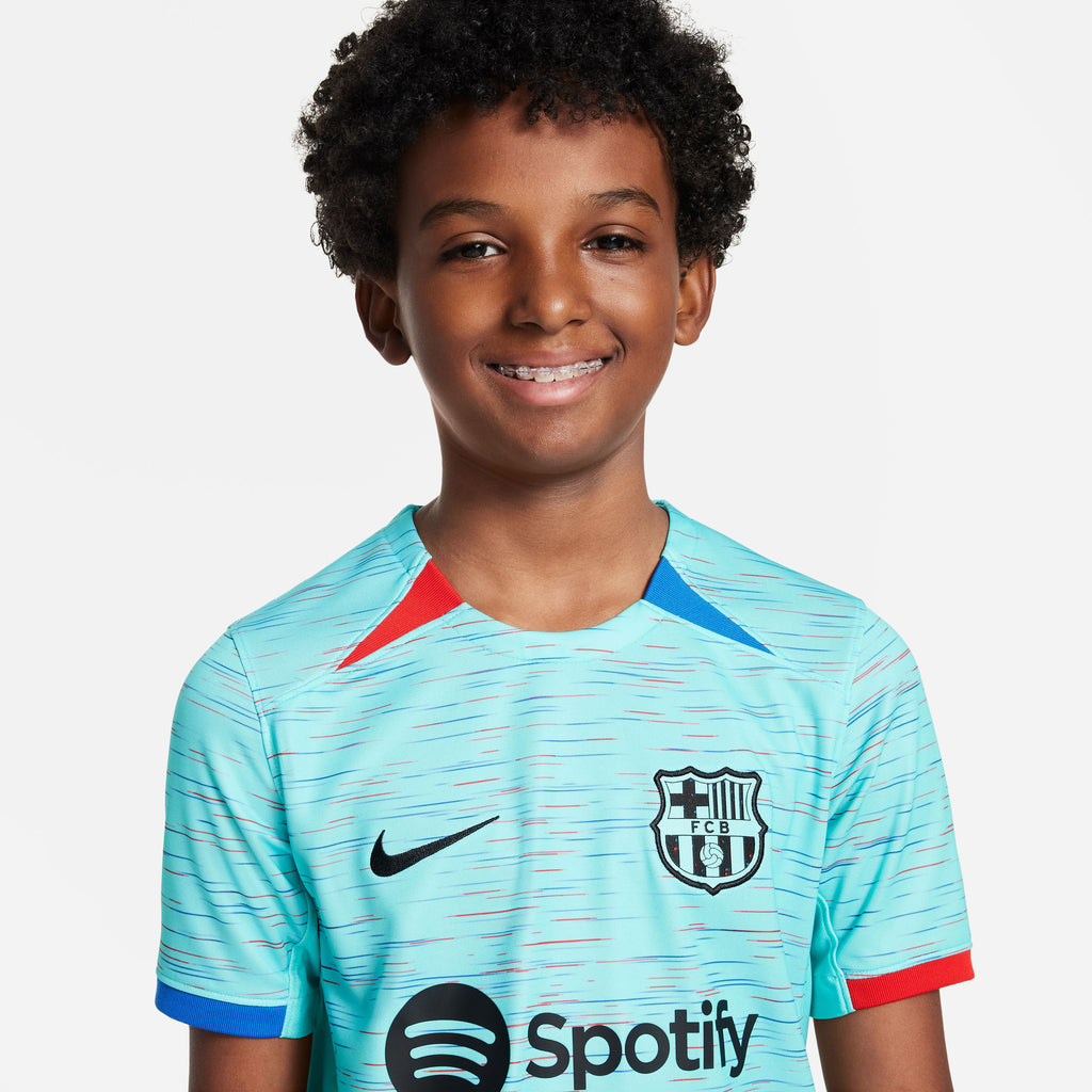 FC Barcelona 2023/24 Stadium kids trainingsshirt