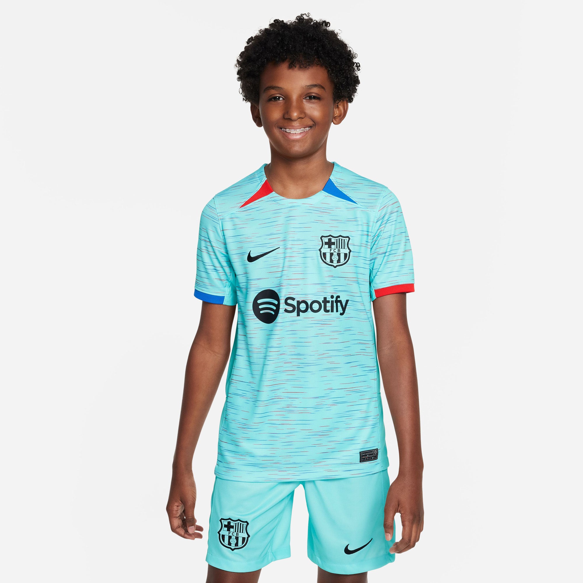 FC Barcelona 2023/24 Stadium kids trainingsshirt