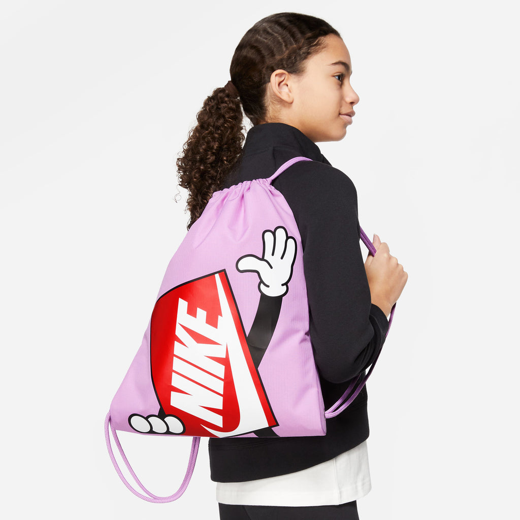Tas met graphic en trekkoord