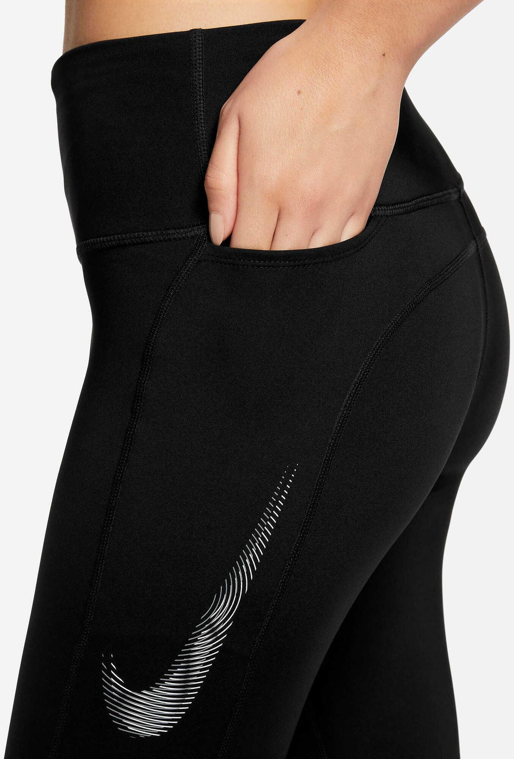 Swoosh Fast Mid-rise legging