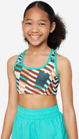 Swoosh Reversible kids sport bh