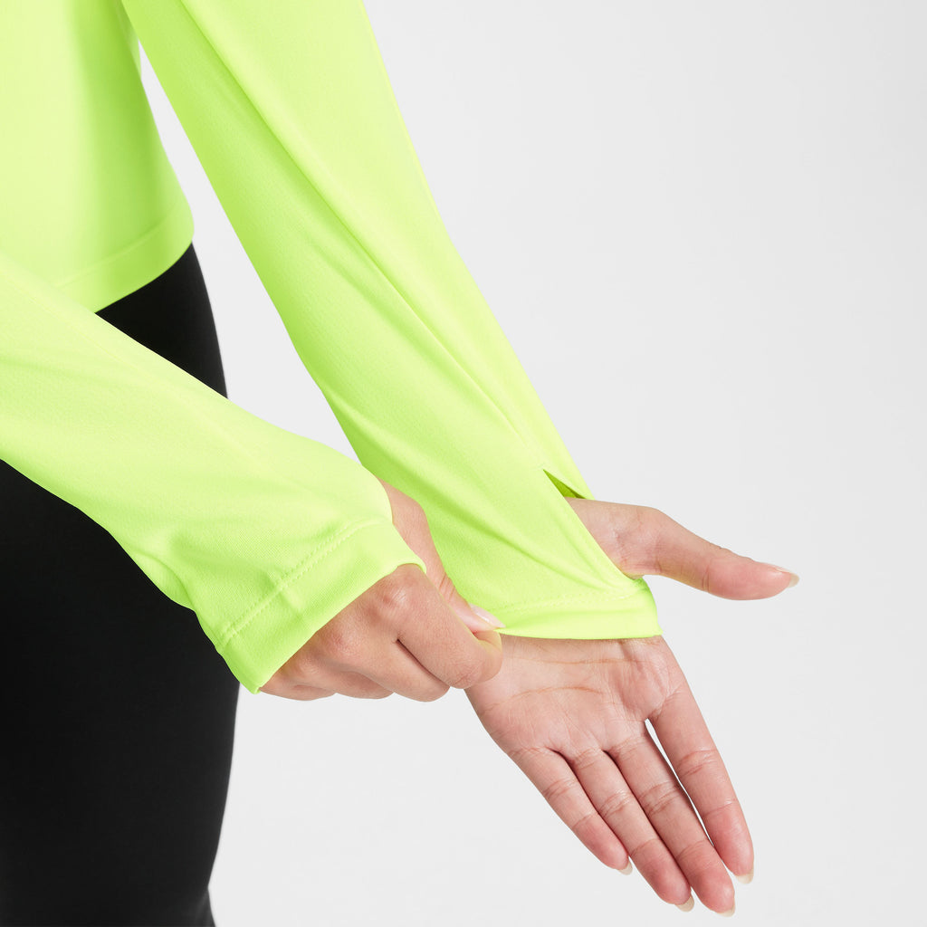 Dri-FIT Half-zip longsleeve