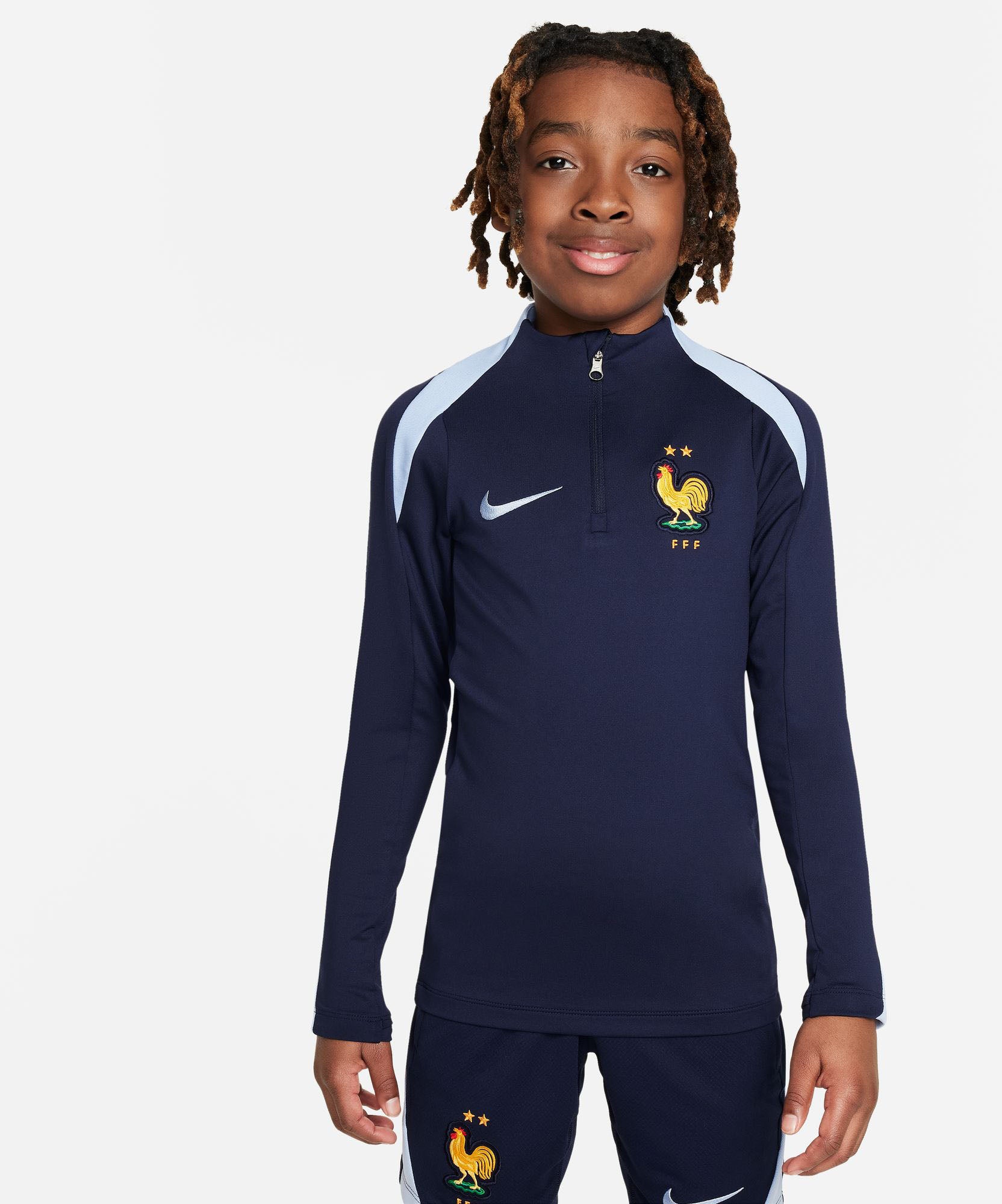 Frankrijk Strike Drill kids top