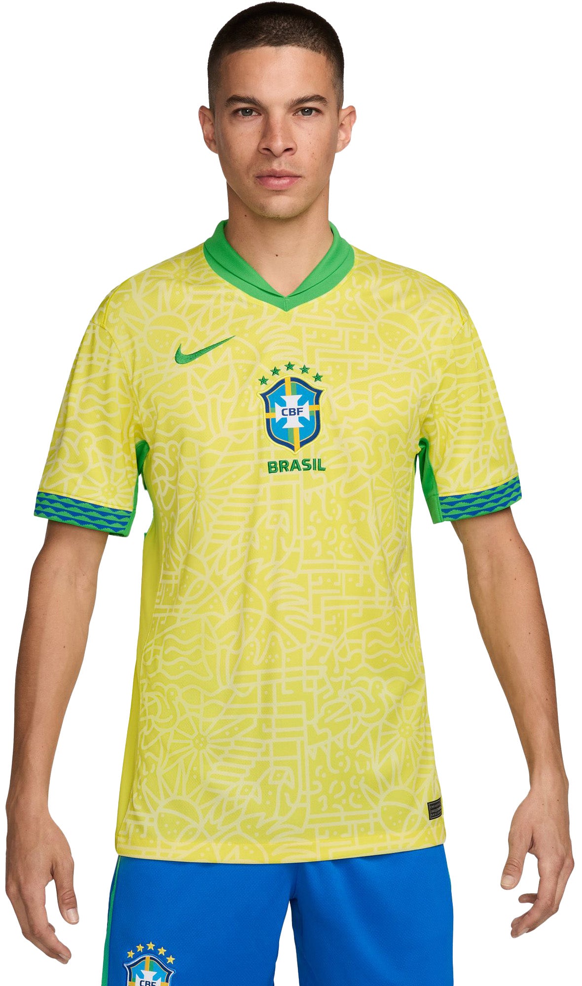 Brazilië 2024 Stadium thuisshirt