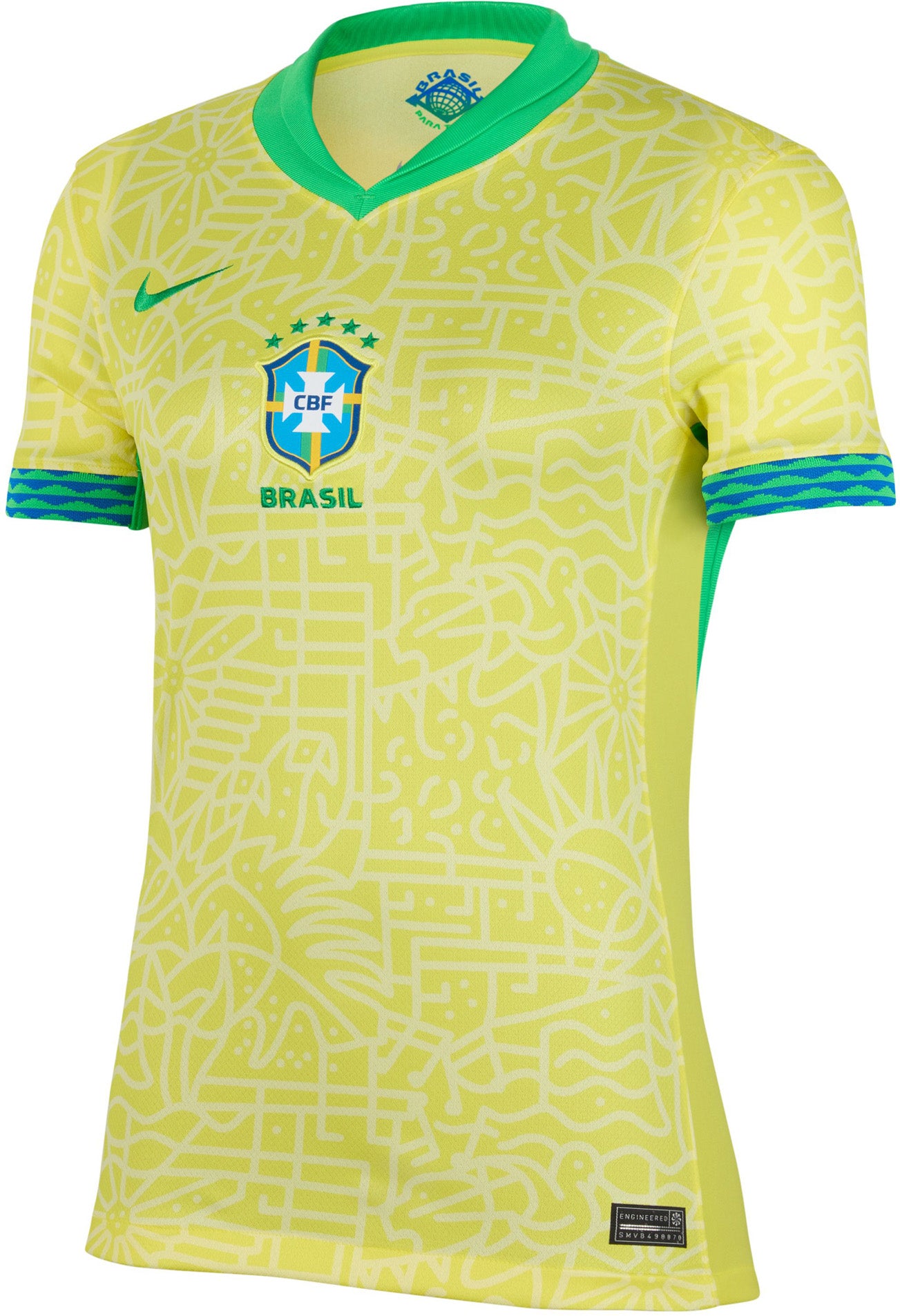 Brazilië Dri-FIT Stadium thuisshirt