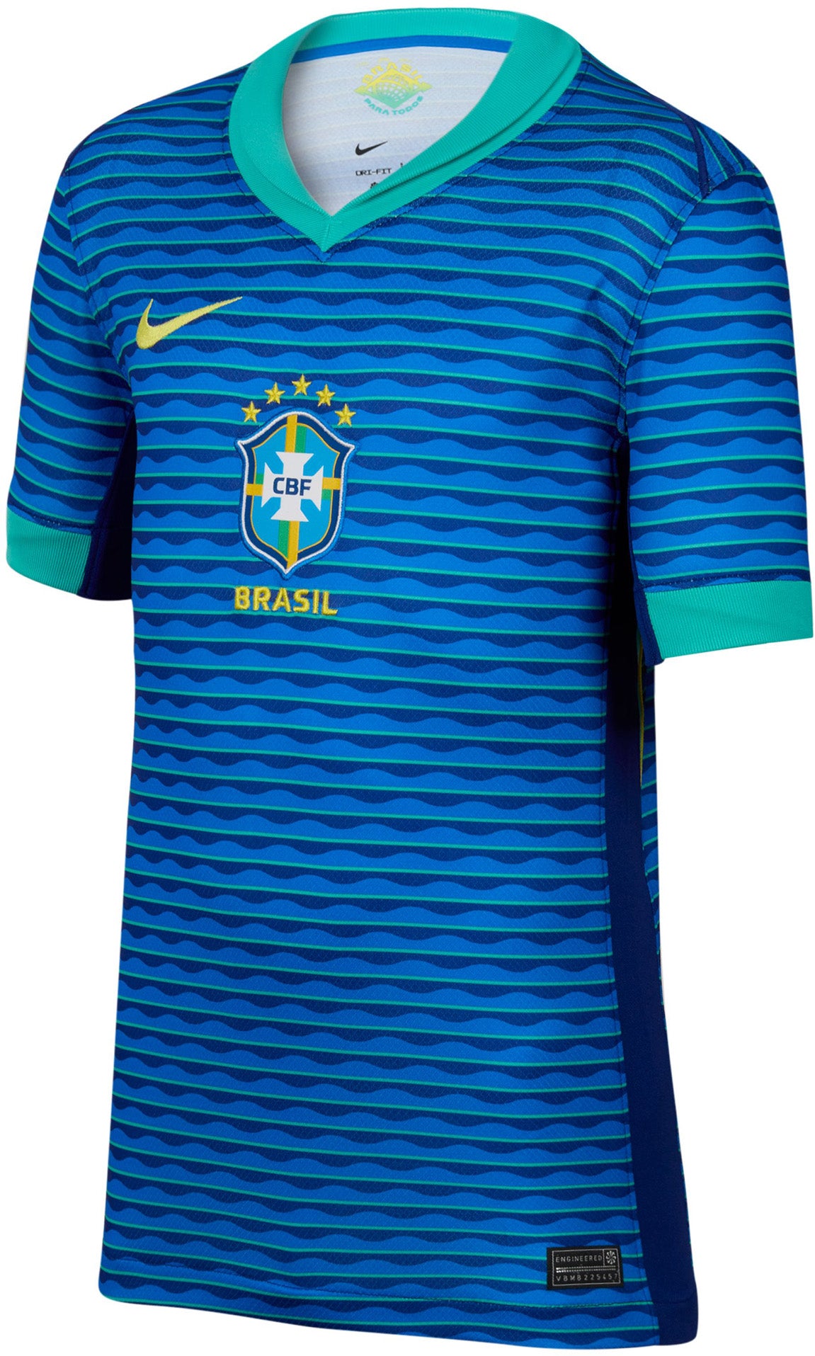 Brazilië Dri-FIT uitshirt