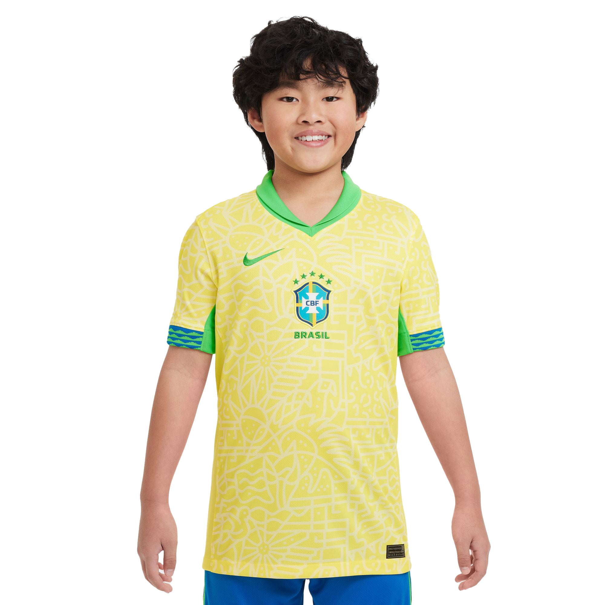 Brazilië 2024 Stadium thuisshirt