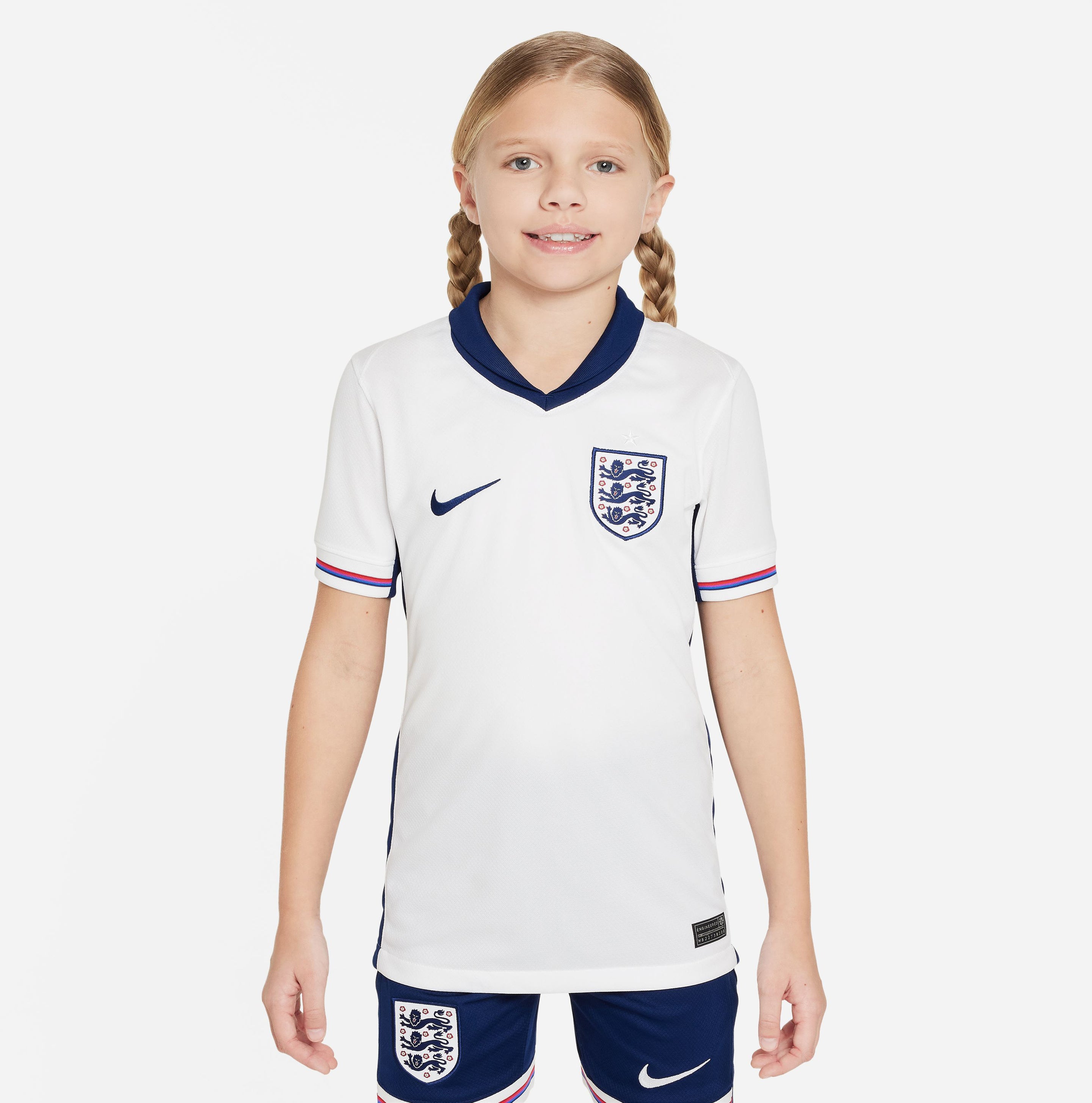 Engeland 2024 Stadium kids thuisshirt