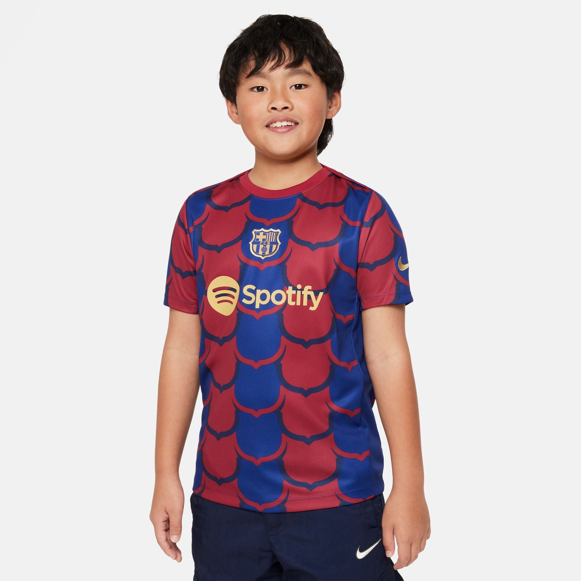 FC Barcelona Academy Pro kids top