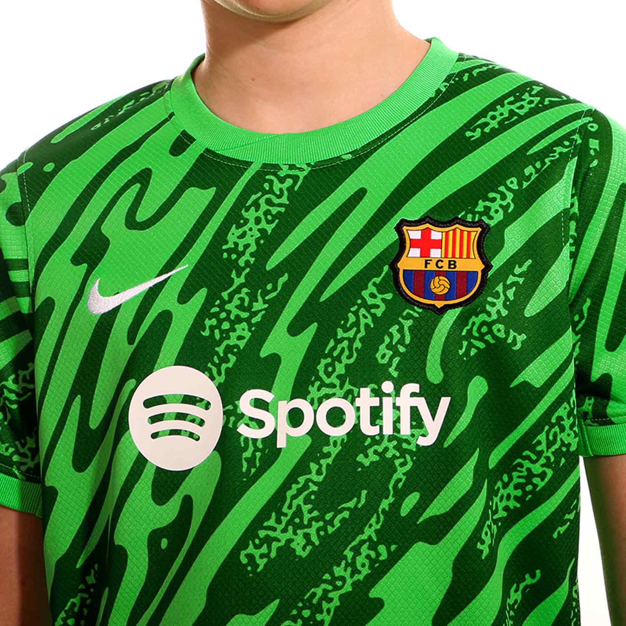 FC Barcelona Dri-FIT GK kids thuistenue 24/25