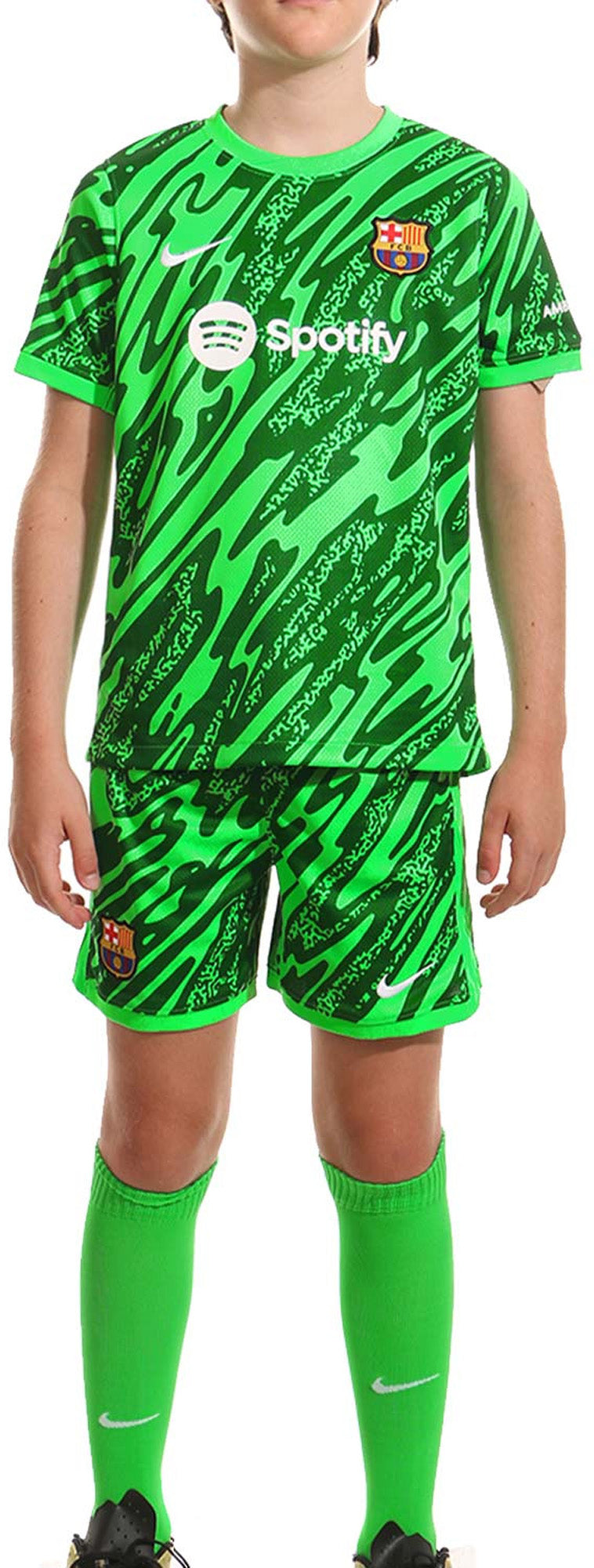 FC Barcelona Dri-FIT GK kids thuistenue 24/25