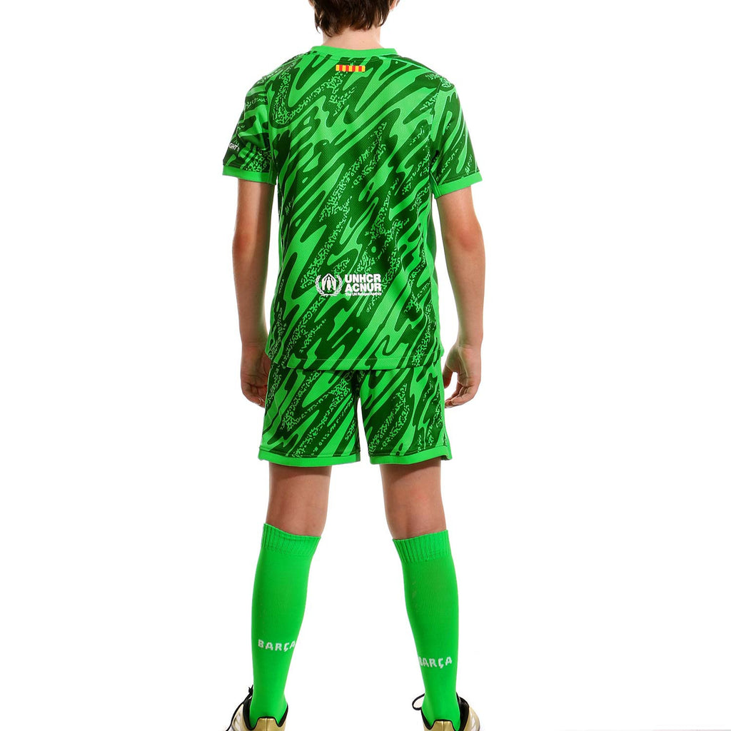 FC Barcelona Dri-FIT GK kids thuistenue 24/25