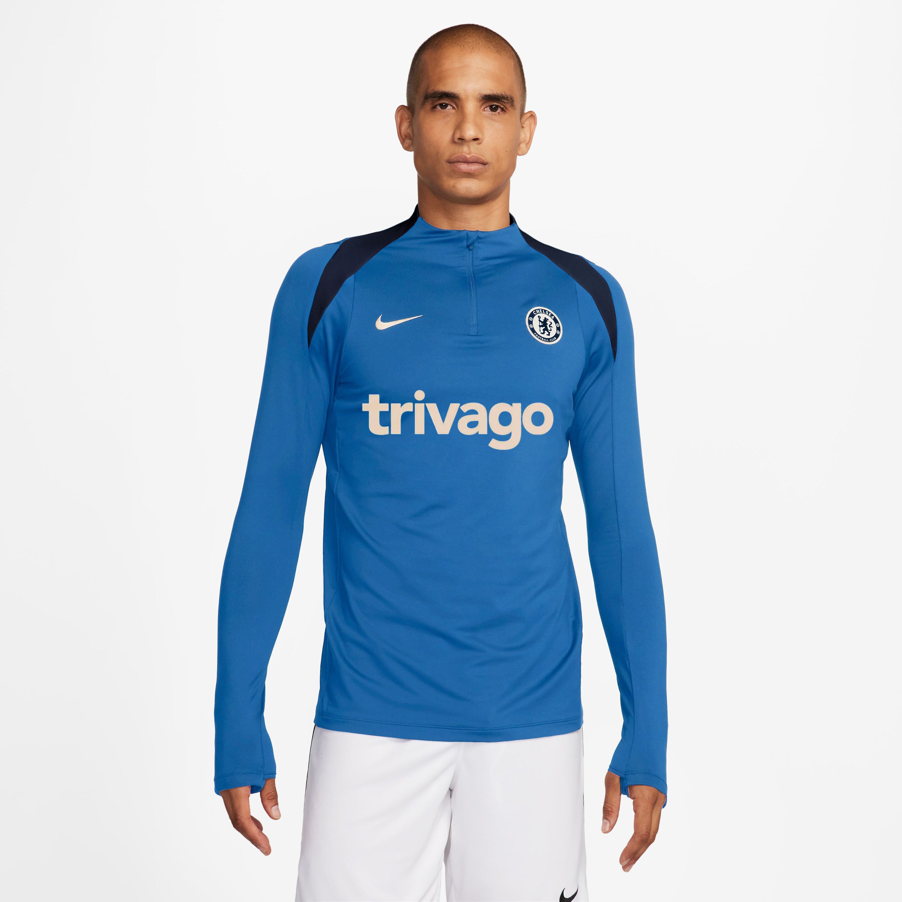 Chelsea FC Strike Knit trainingstop 24/25