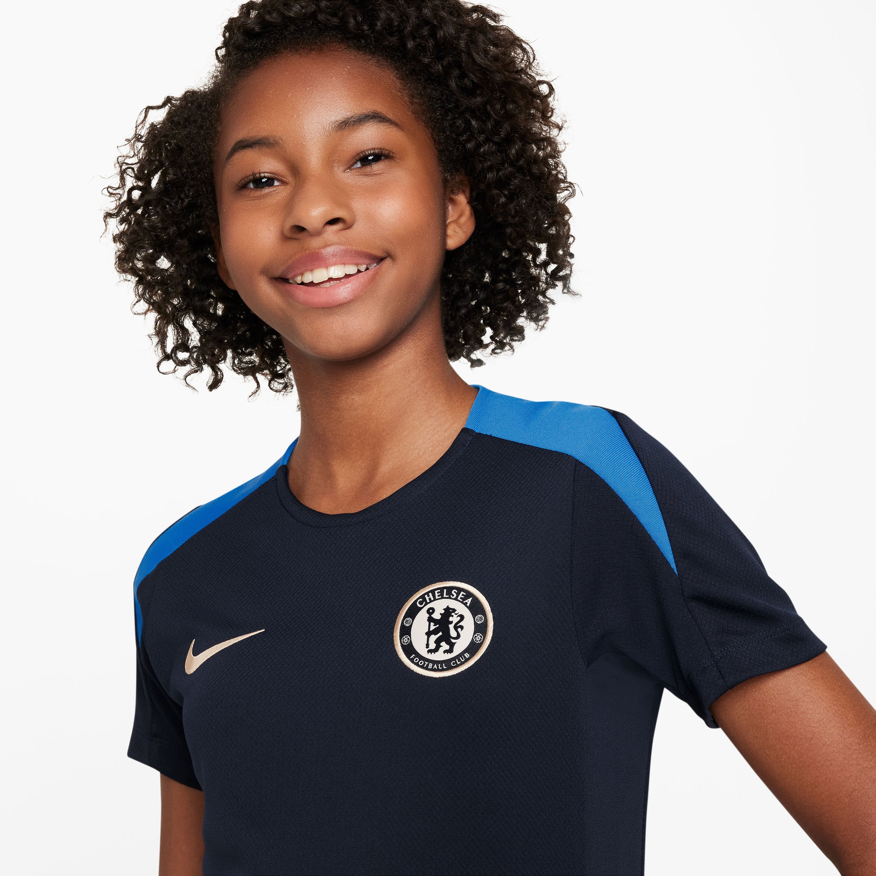 Chelsea FC Strike Knit kids trainingstop 24/25