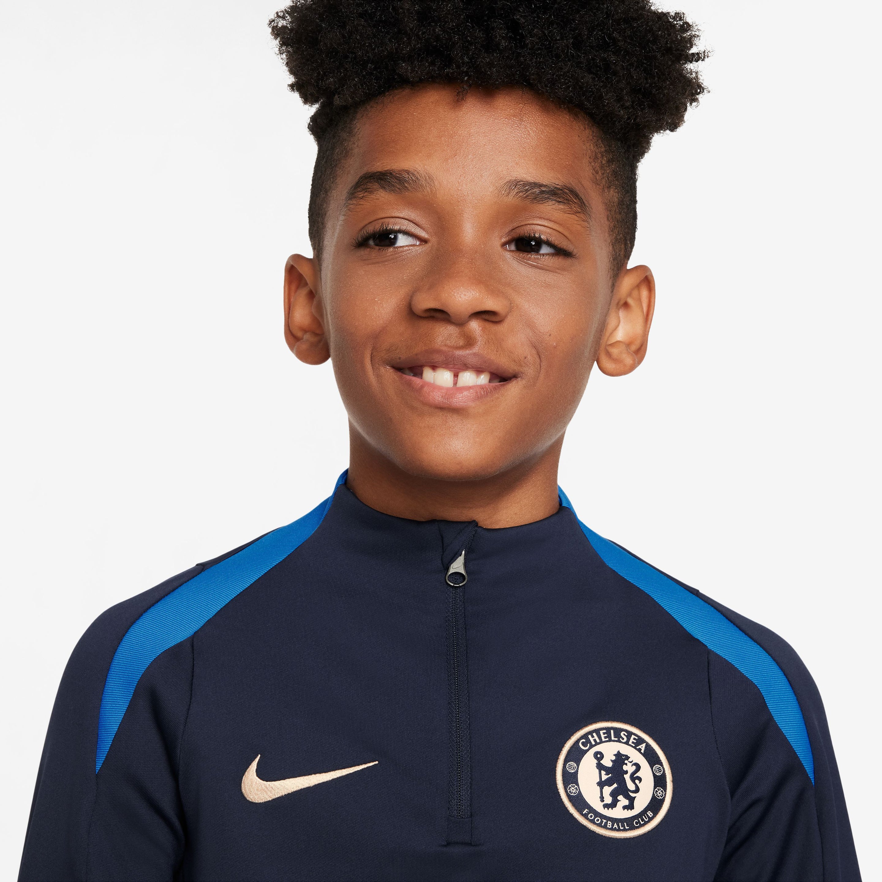Chelsea FC Strike Knit kids trainingstop 24/25