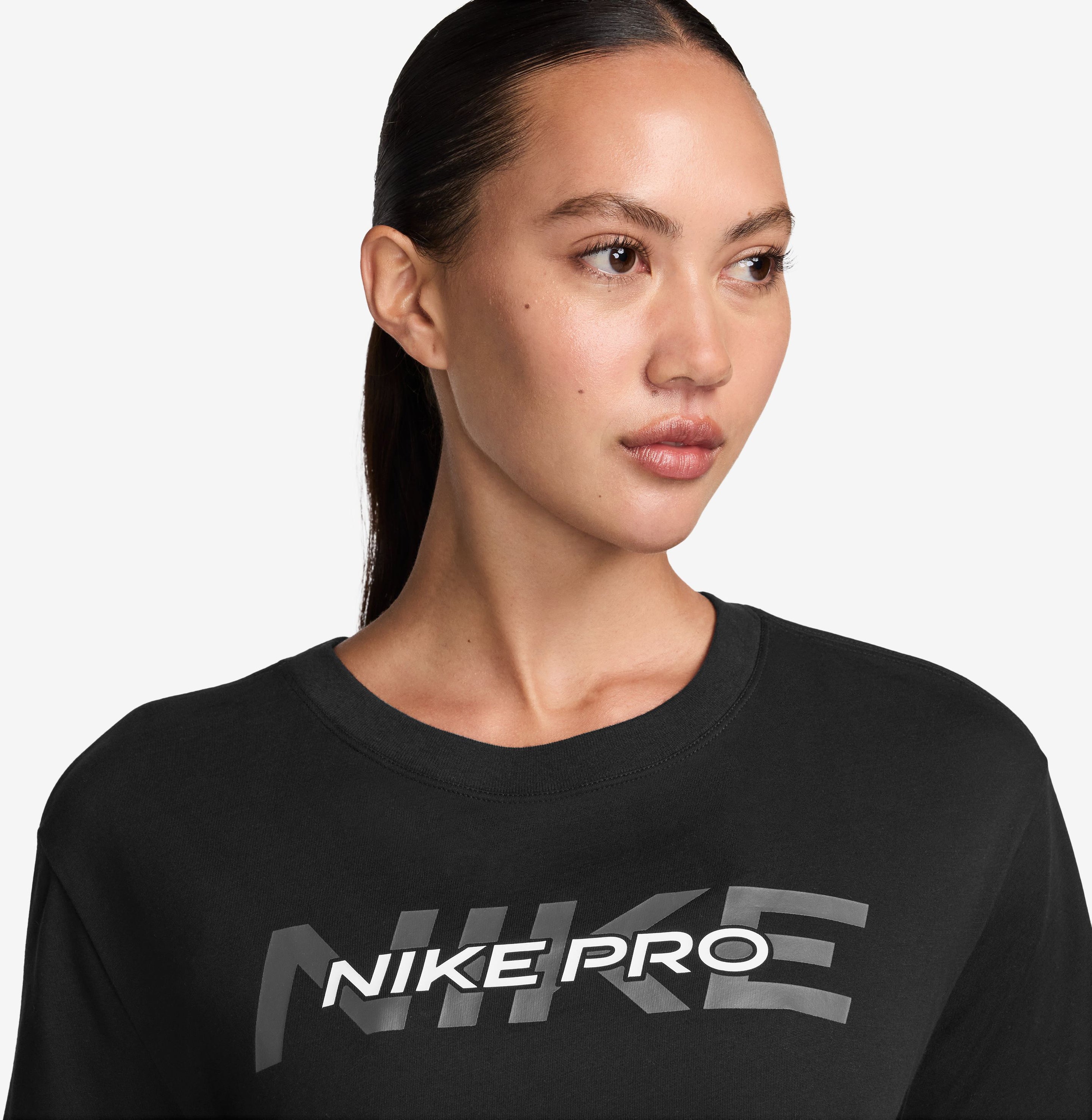 Pro Short-Sleeve Cropped Shirt