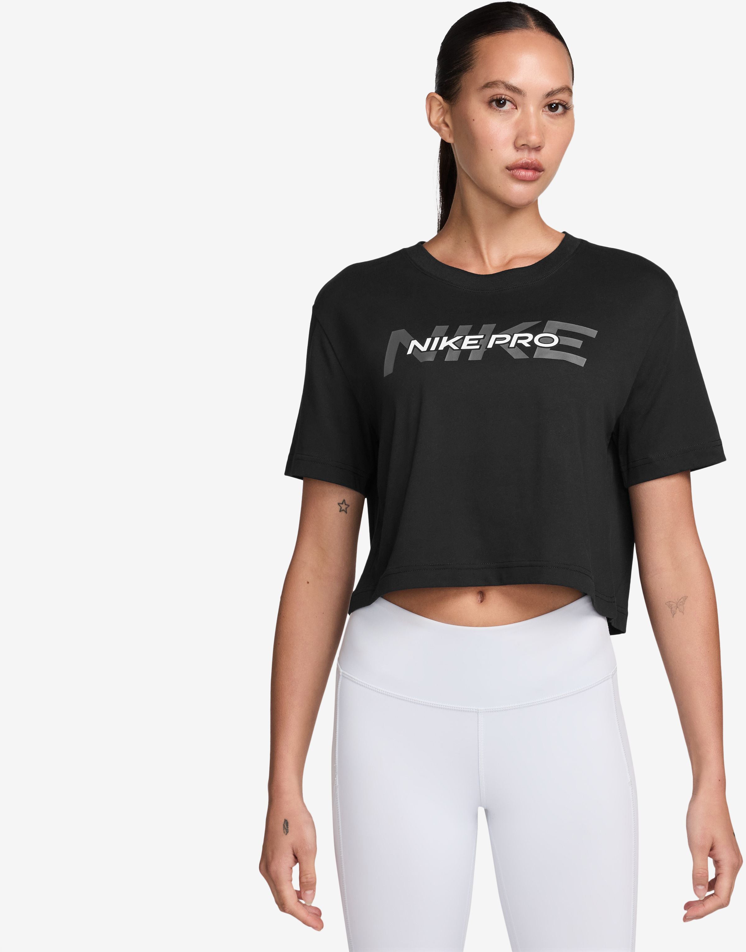 Pro Short-Sleeve Cropped Shirt