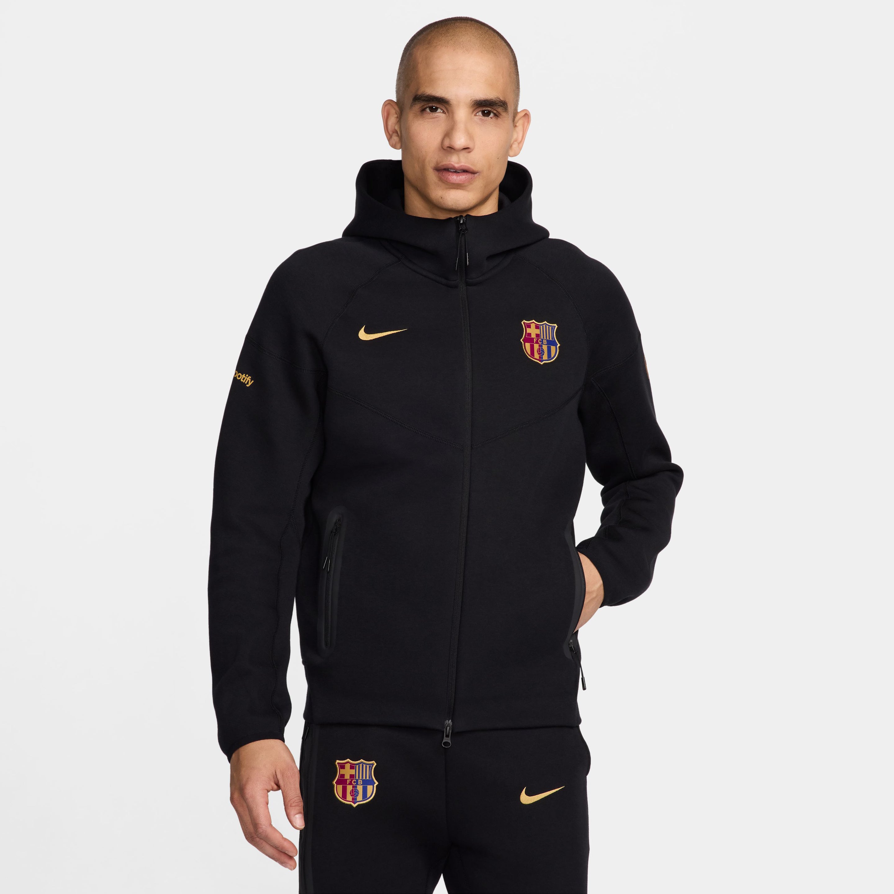 FC Barcelona Tech Fleece Windrunner hoodie