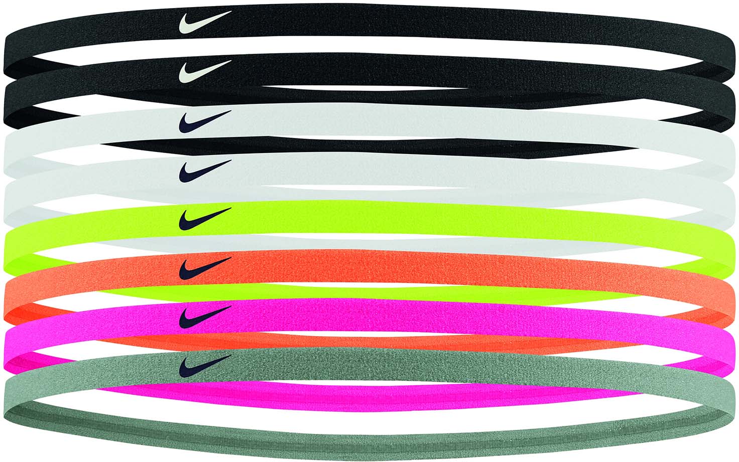 Skinny 8-pack haarbandjes