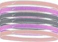 Swoosh Sport Metallic 6-pack hoofdbandjes
