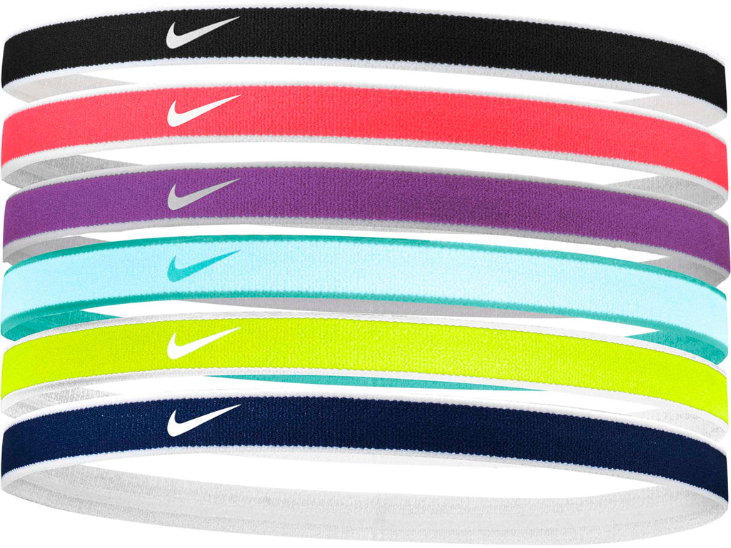 Swoosh Sport Tipped 6-pack haarbandjes