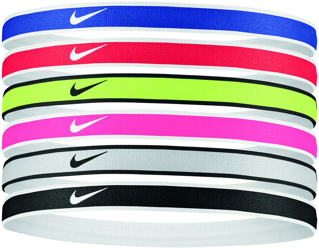 Swoosh Sport Tipped 6-pack haarbandjes