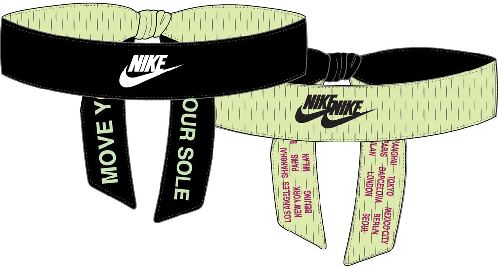 World Tour Reversible Printed hoofdband
