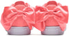 Suede Bow Sneakers