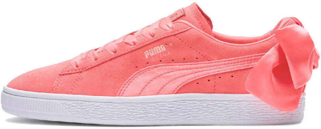 Suede Bow Sneakers