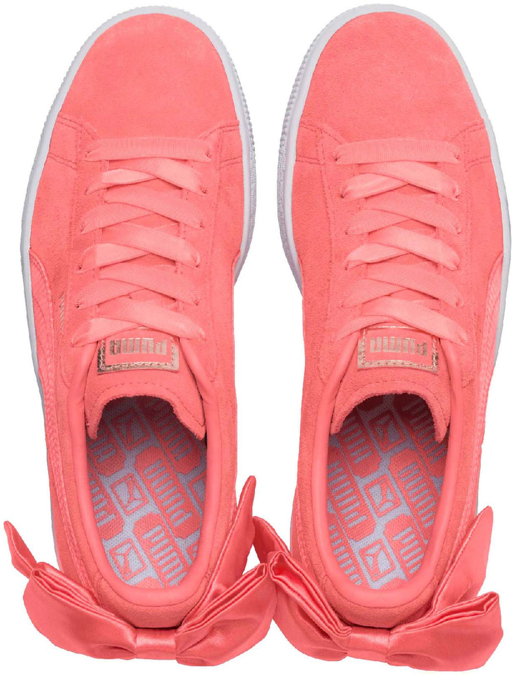 Suede Bow Sneakers