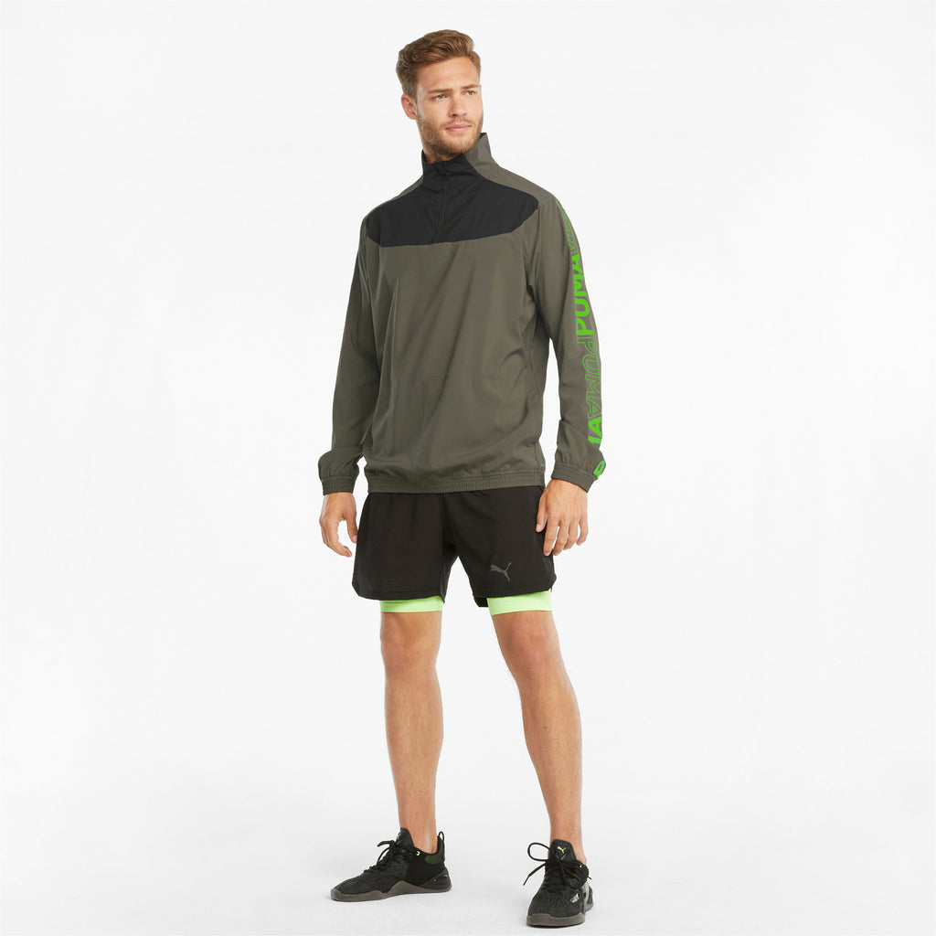 Train Woven 1/2 Zip sweater