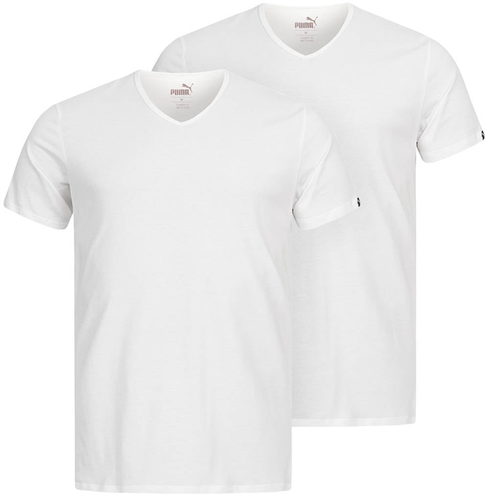 Basic V-Neck t-shirt (2 paar)