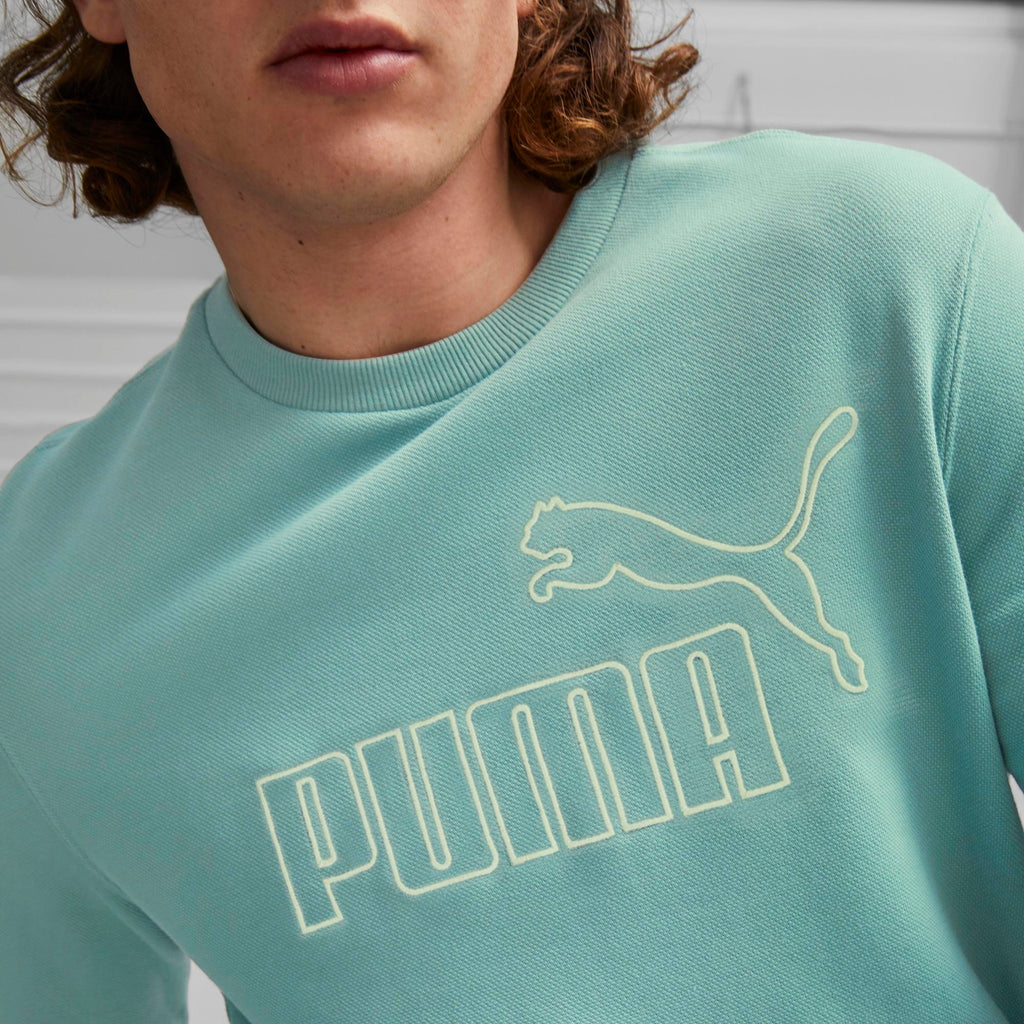 Ess Elevated Pique Crew sweater